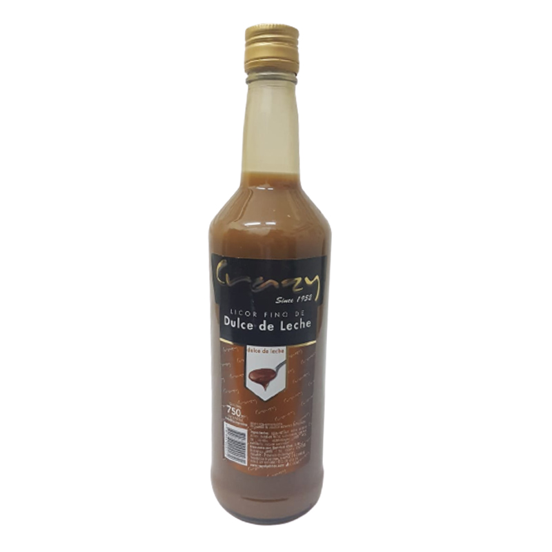 LICOR DULCE DE LECHE CRAZY 6X750cc                