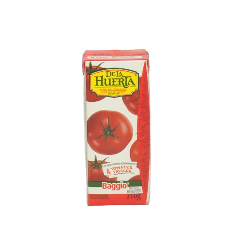 PURE DE TOMATE DE LA HUERTA 18x210G            