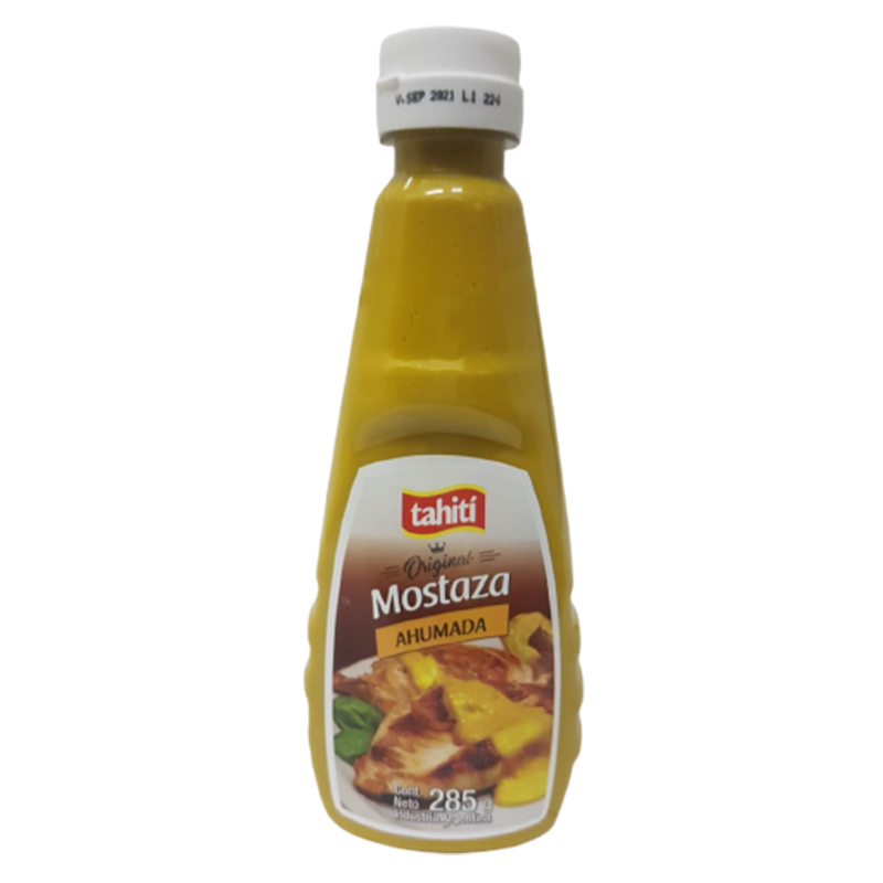 TAHITI SALSA MOSTAZA AHUMADA 6X285cc   