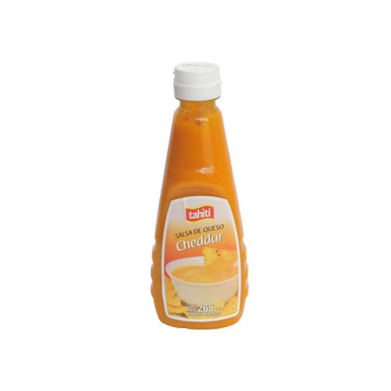TAHITI SALSA QUESO CHEDAR 6X270cc         