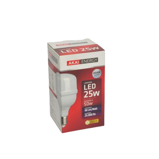 [00069        ] LAMPARAS 25 WATT AKAI E27 L.F.          